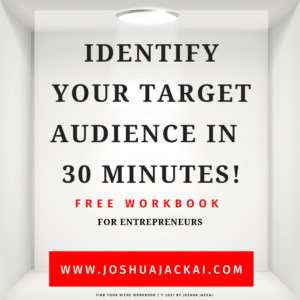 FIND YOUR NICHE TARGET AUDIENCE WORKBOOK
