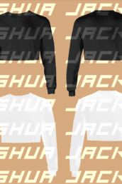 Black White Crop Top Long Sleeve T Shirt uai - Joshua Jackai The #1 Graphic Design Agency For E-Commerce Businesses