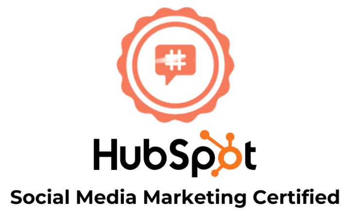 Hubspot Social Media Marketing Certified e1661463282116 uai - Joshua Jackai The #1 Graphic Design Agency For E-Commerce Businesses