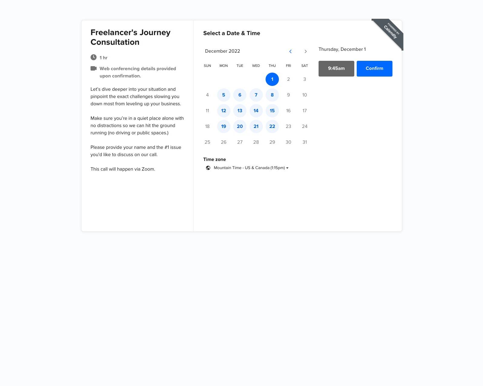 UI UX Lead Generation Funnel by Jackai Agency - Copy Chief freelancers journey calendar p5 16 - Jackai Agency The #1 Graphic Design Agency For E-Commerce Businesses Screenshot of UI UX Lead Generation Design by Jackai Agency for Copy Chief's Freelancer Quiz Funnel Schedule Booking Page