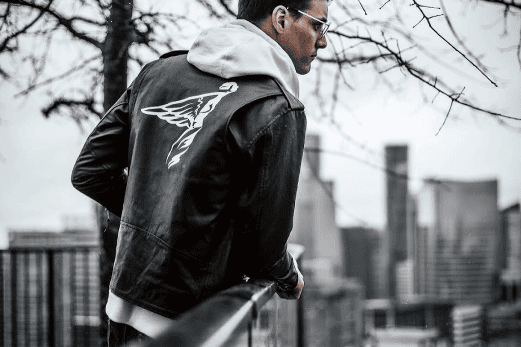 Frontrvnners Leather Jacket uai - Joshua Jackai The #1 Graphic Design Agency For E-Commerce Businesses