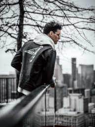 Frontrvnners Leather Jacket uai - Joshua Jackai The #1 Graphic Design Agency For E-Commerce Businesses