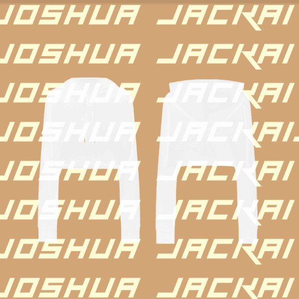 White Crop Hoodie Photoshop Mock Template - Joshua Jackai The #1 Graphic Design Agency For E-Commerce Businesses