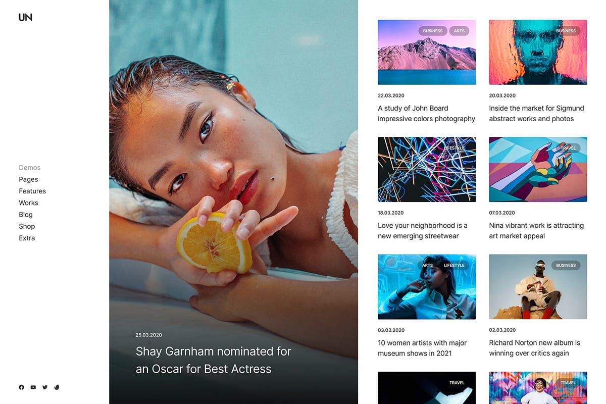 demo homepage Blog Magazine Uncode - Joshua Jackai The #1 Graphic Design Agency For E-Commerce Businesses