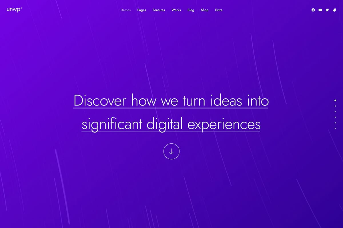demo homepage Classic Firm Uncode - Joshua Jackai The #1 Graphic Design Agency For E-Commerce Businesses