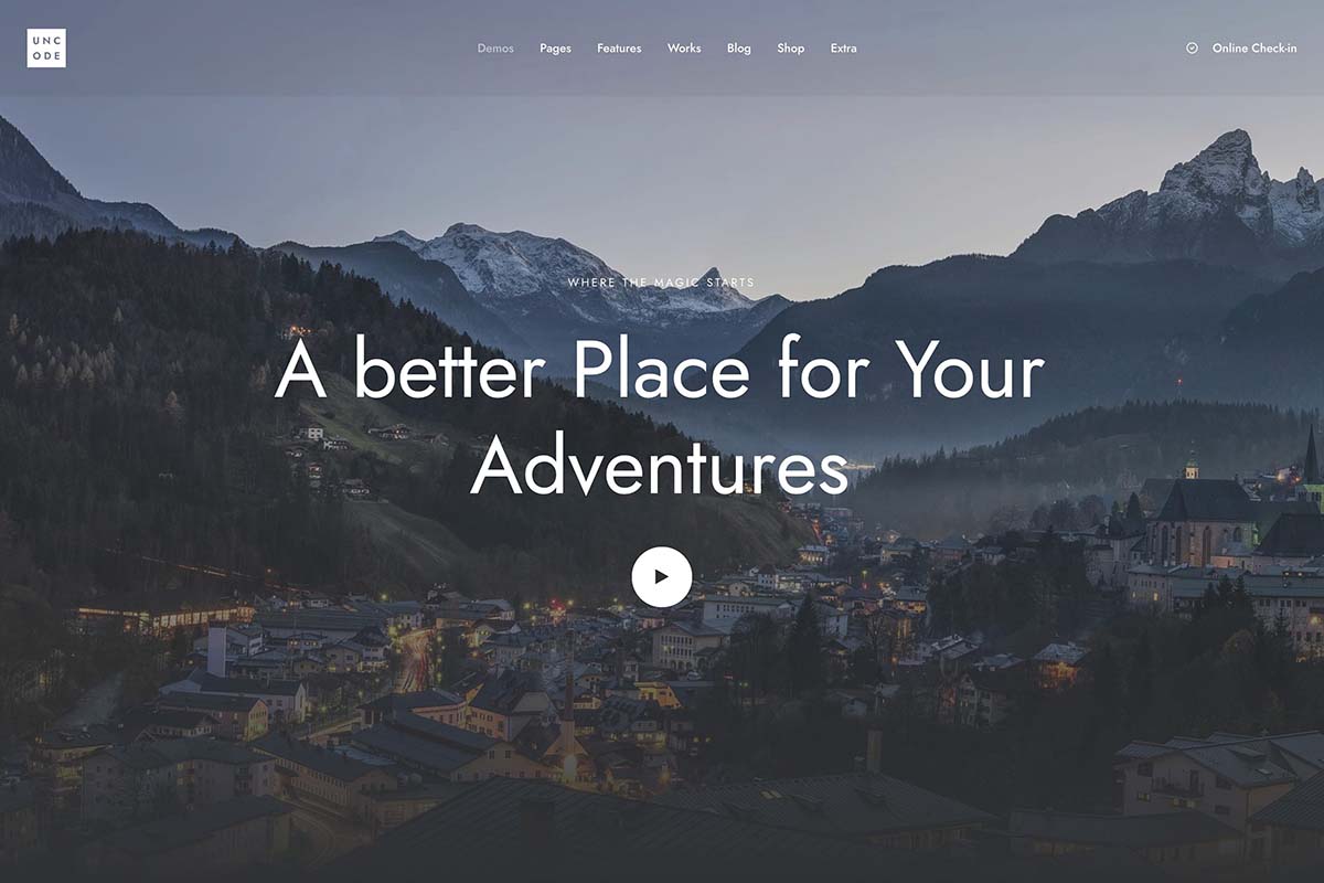 demo homepage Classic Hotel Uncode - Joshua Jackai The #1 Graphic Design Agency For E-Commerce Businesses