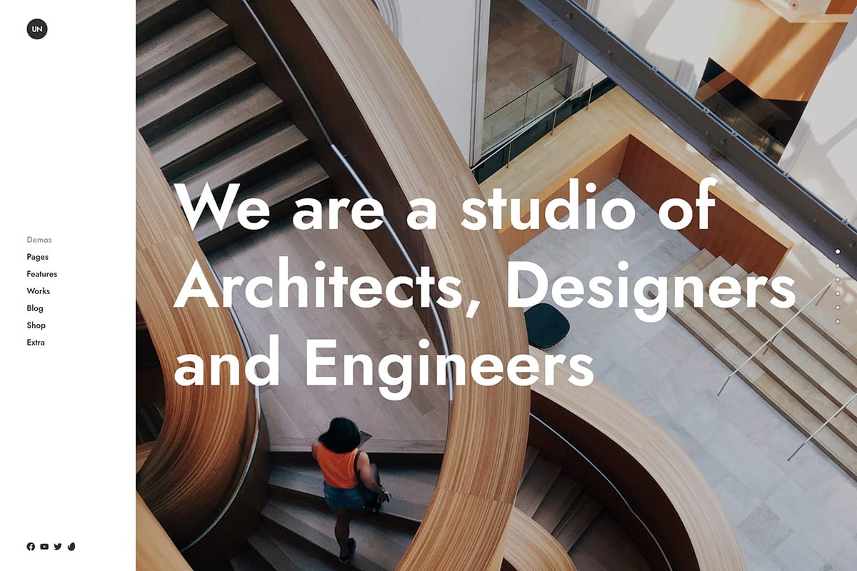 demo homepage Classic Studio Uncode - Joshua Jackai The #1 Graphic Design Agency For E-Commerce Businesses
