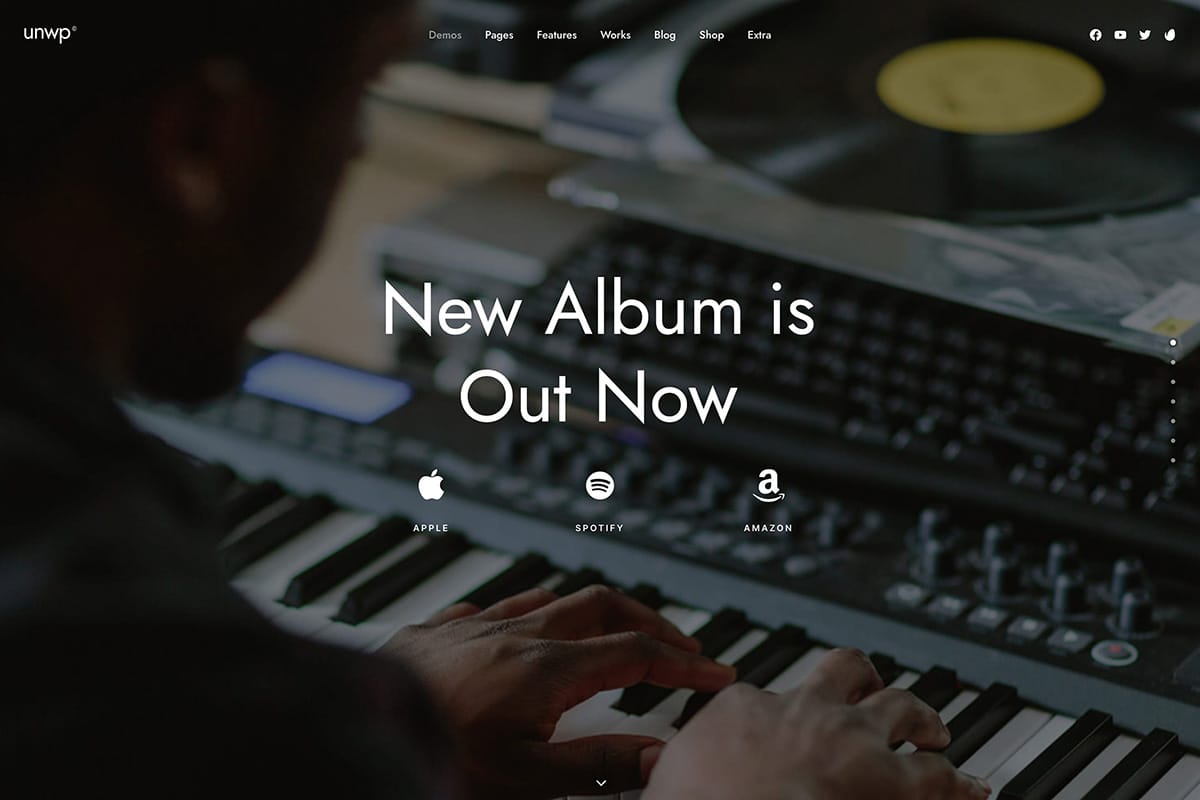 demo homepage Creative Artist Uncode - Joshua Jackai The #1 Graphic Design Agency For E-Commerce Businesses