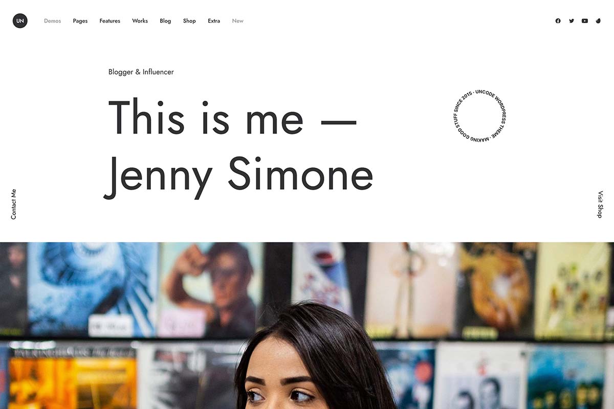 demo homepage Creative Persona Uncode - Joshua Jackai The #1 Graphic Design Agency For E-Commerce Businesses