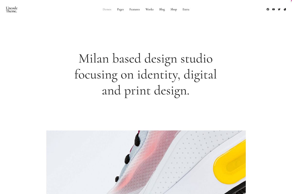 demo homepage Portfolio Classic Uncode - Joshua Jackai The #1 Graphic Design Agency For E-Commerce Businesses