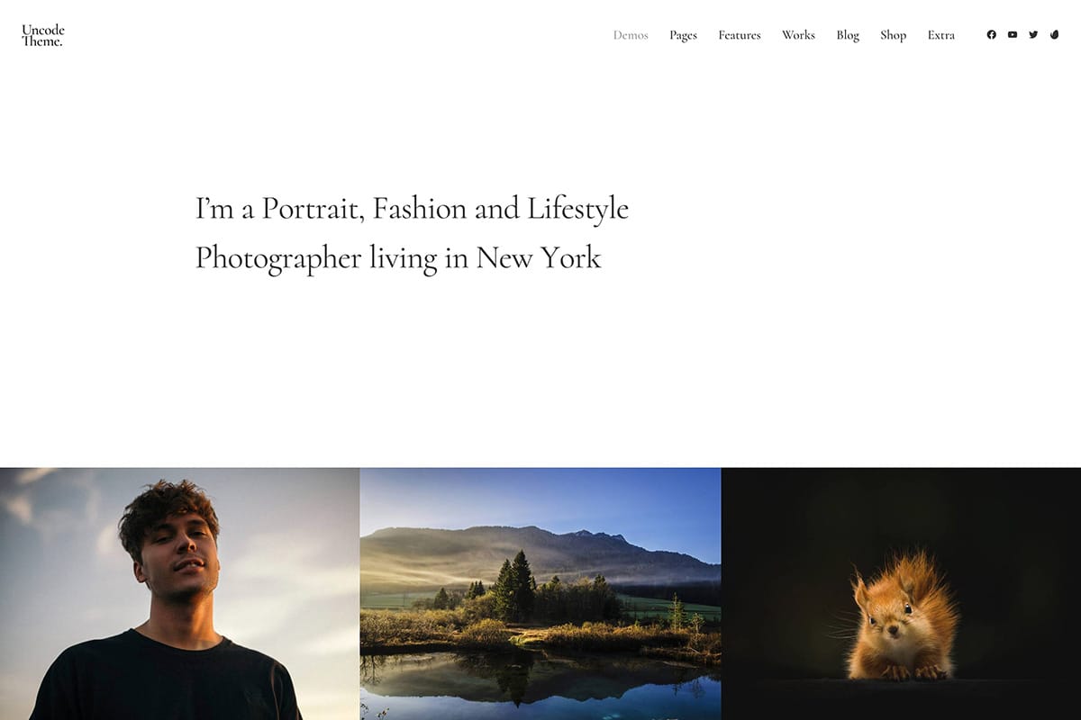 demo homepage Portfolio Albums Uncode - Joshua Jackai The #1 Graphic Design Agency For E-Commerce Businesses