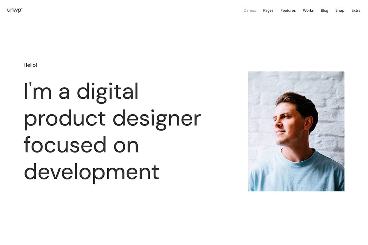 demo homepage Portfolio Freelance Uncode - Joshua Jackai The #1 Graphic Design Agency For E-Commerce Businesses
