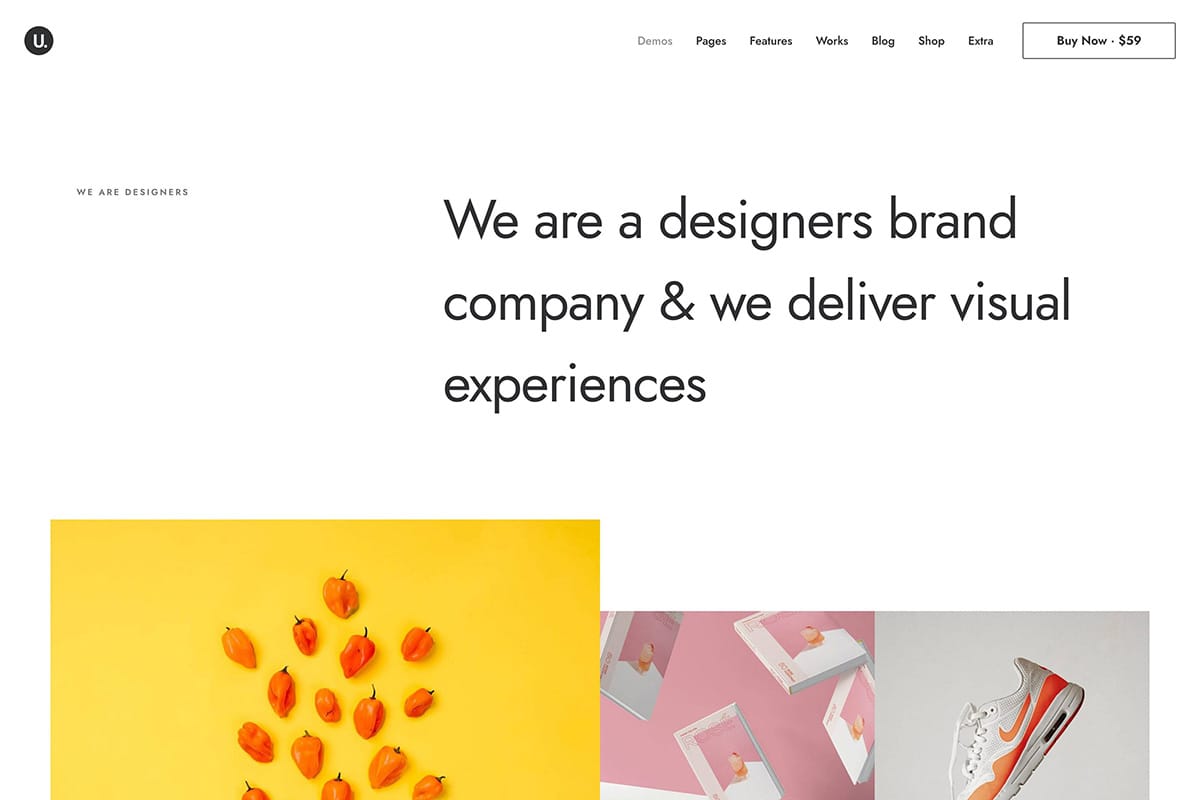 demo homepage Portfolio Metro Uncode - Joshua Jackai The #1 Graphic Design Agency For E-Commerce Businesses
