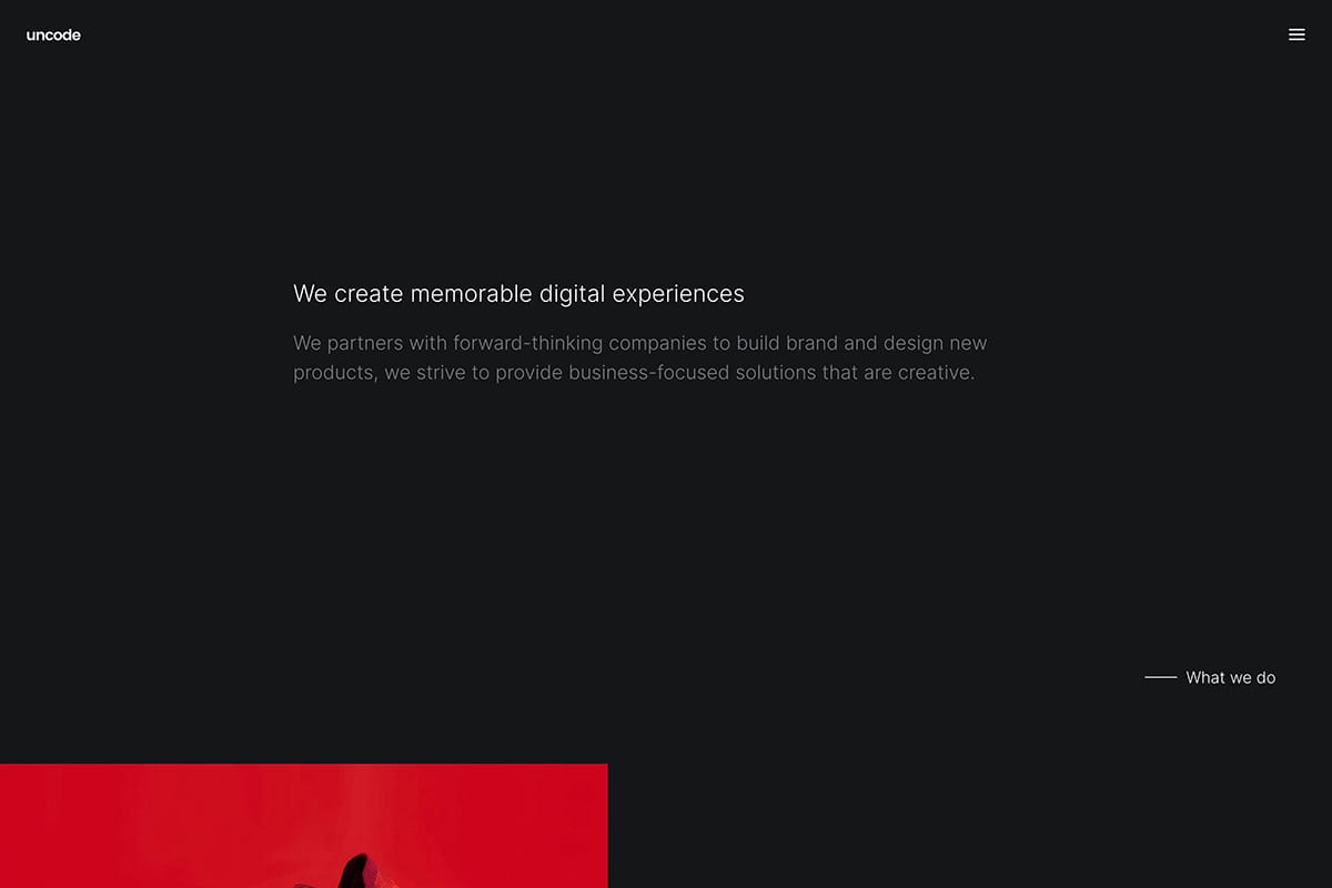 demo homepage Portfolio Minimal Uncode - Joshua Jackai The #1 Graphic Design Agency For E-Commerce Businesses