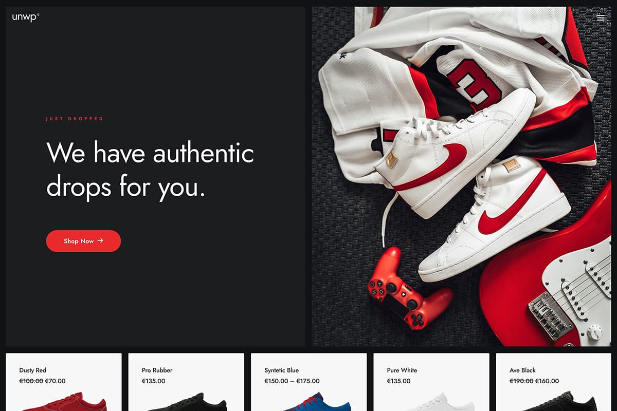 demo homepage Shop Carousel Uncode - Joshua Jackai The #1 Graphic Design Agency For E-Commerce Businesses