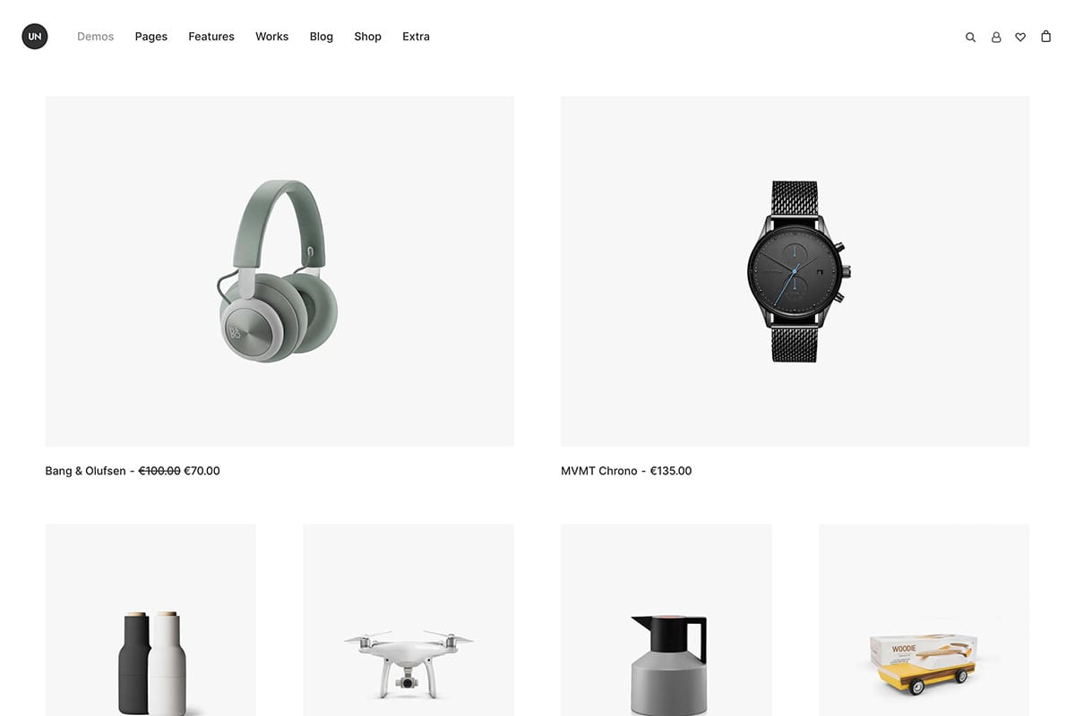 demo homepage Shop Design Uncode - Joshua Jackai The #1 Graphic Design Agency For E-Commerce Businesses