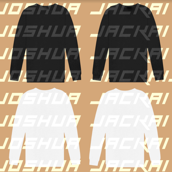 BW Long Sleeve - Joshua Jackai The #1 Graphic Design Agency For E-Commerce Businesses