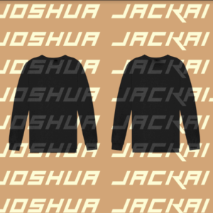 Black Long Sleeve Photoshop Template