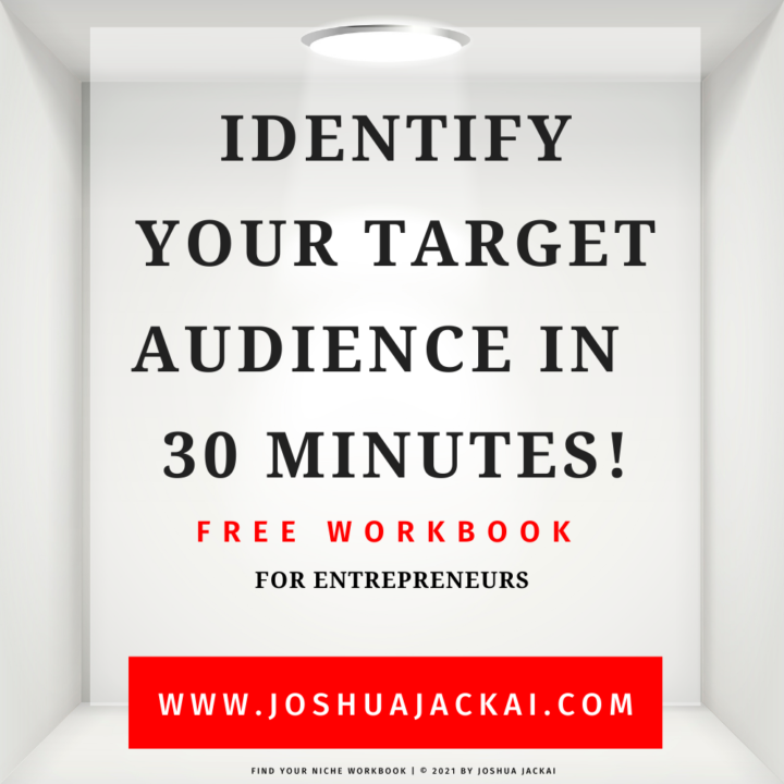 Copy of FIND MY TARGET AUDIENCE WORKBOOK uai - Joshua Jackai The #1 Graphic Design Agency For E-Commerce Businesses