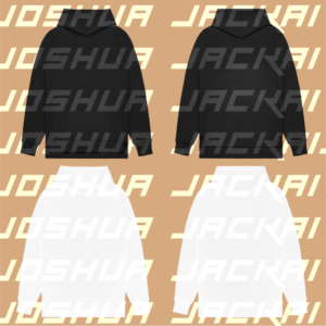 Black & White Hoodie Photoshop Template