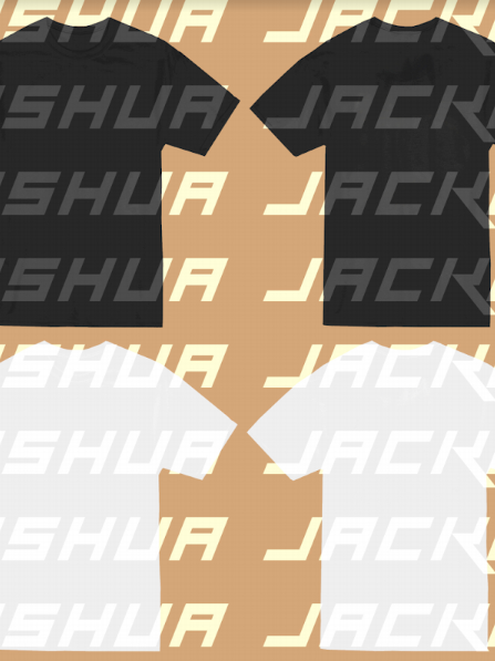 White Black T Shirt Photoshop Mock Template uai - Joshua Jackai The #1 Graphic Design Agency For E-Commerce Businesses