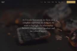 demo homepage Classic Restaurant Uncode uai - Joshua Jackai The #1 Graphic Design Agency For E-Commerce Businesses