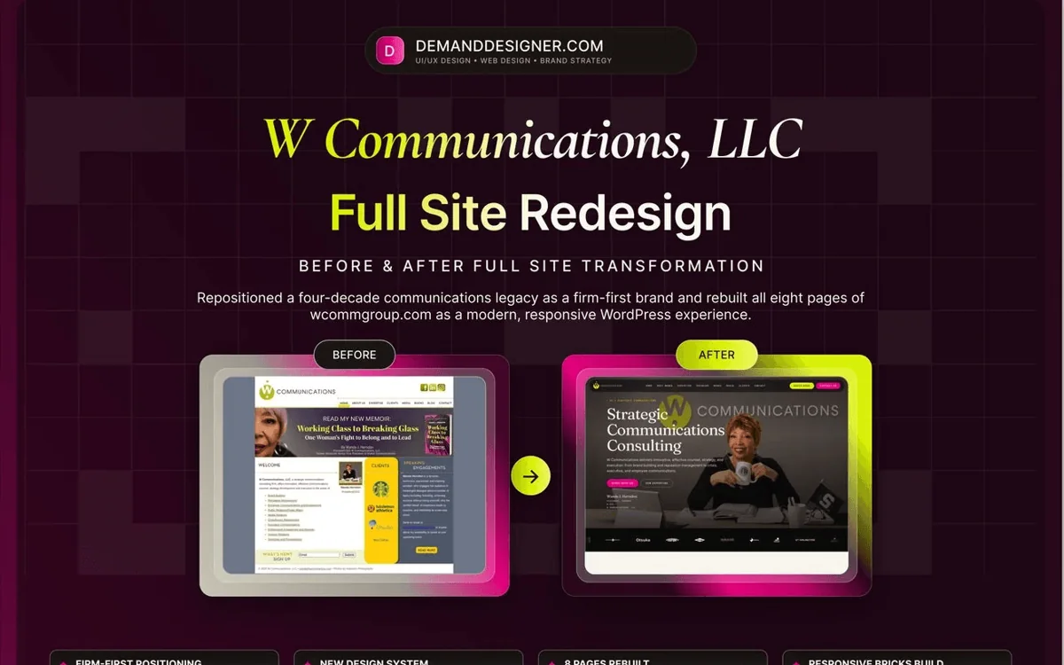Client project work by Jackai Agency