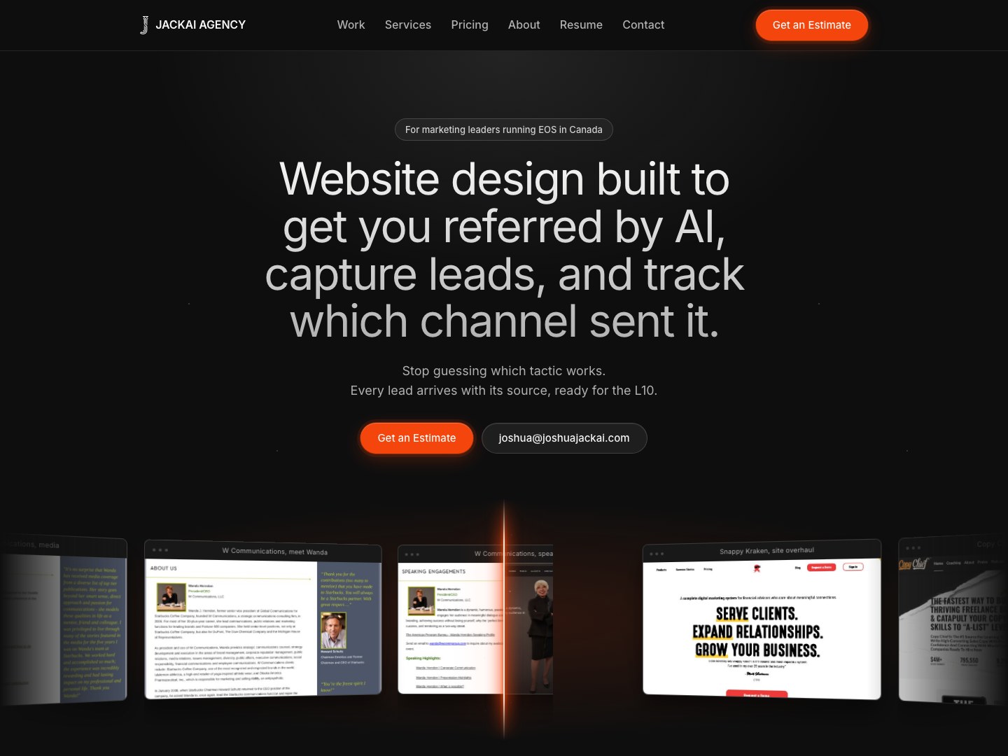 What Is Generative Engine Optimization, and What Should You Change? 2 The Jackai Agency homepage