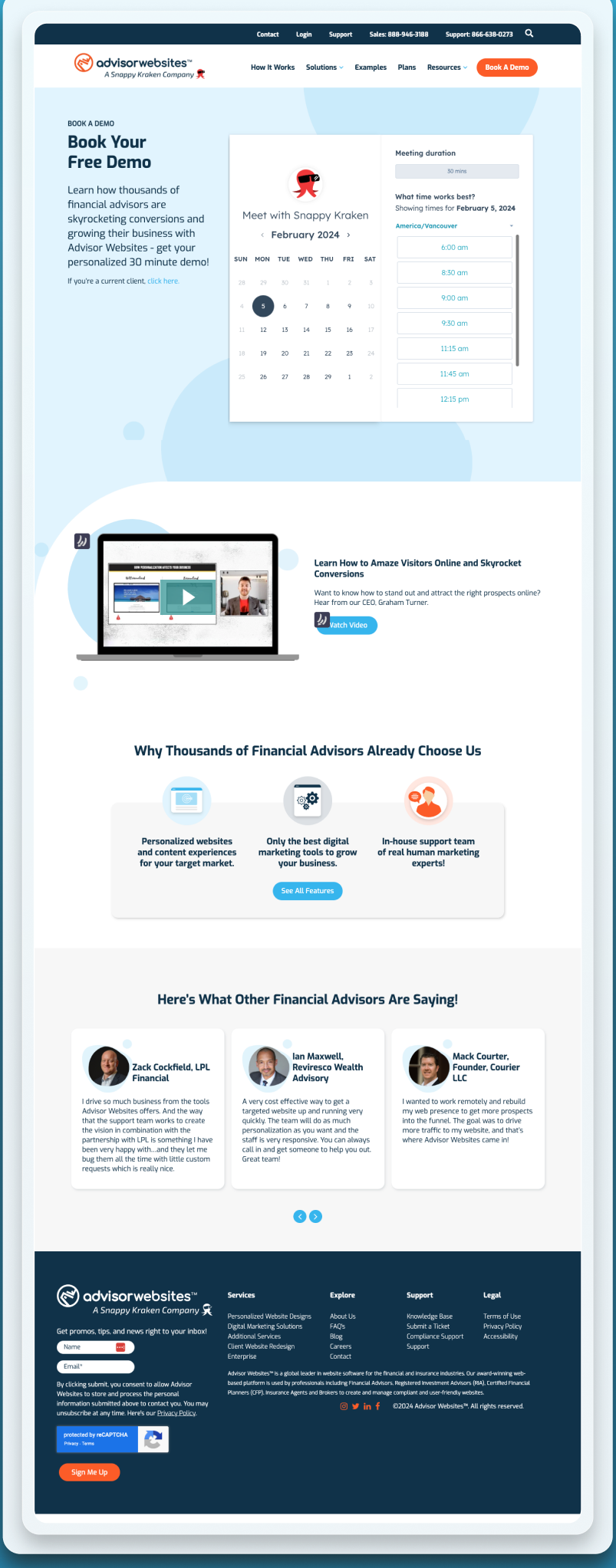 After: a booking page that states the reason, then asks once, with 1 focal action.