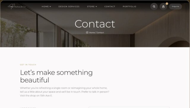 After: Rufous & Co., contact